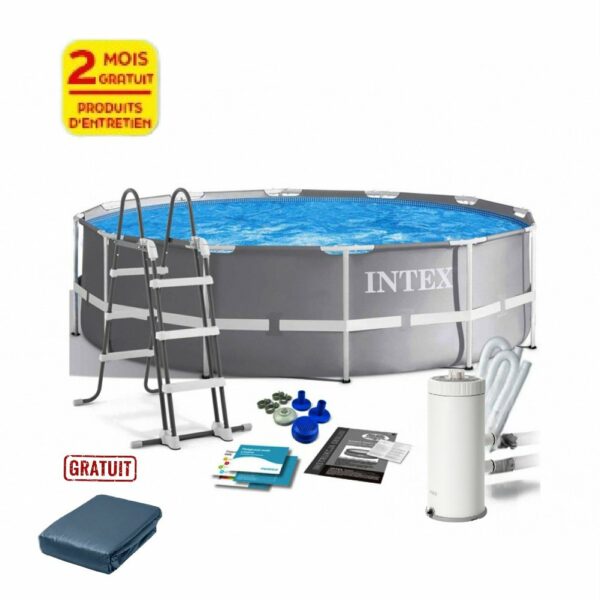 Piscine Prism Frame Intex ronde 3.66x0.99m 26716NP