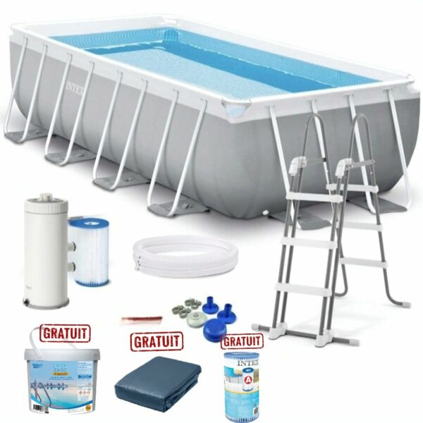 Piscine Intex rectangulaire Prism Frame  4.00x2.00x1.22m 26790NP