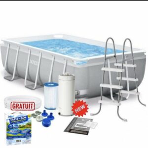 Piscine Intex Rectangulaire Prisme Frame 300X175X80 26784NP
