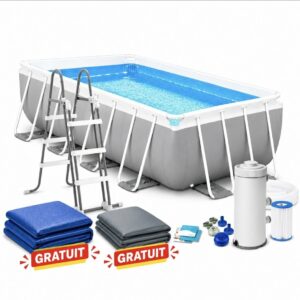Piscine Intex rectangulaire Prism Frame  4.00x2.00x1.22m 26790NP