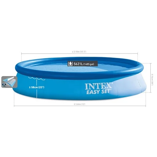 Piscine EASY-SET INTEX pompe filtration 3,66X0,76m 28132NP – Image 2