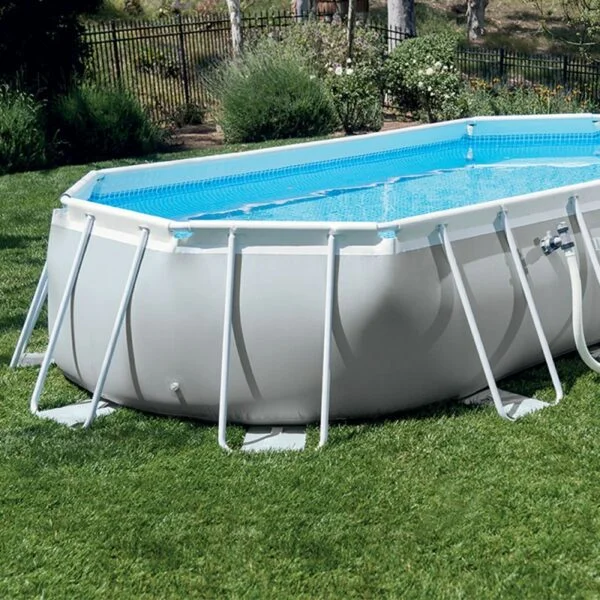 Piscine Prism Frame ovale 6.10 x 3.05 x 1.22 m Intex 26798NP