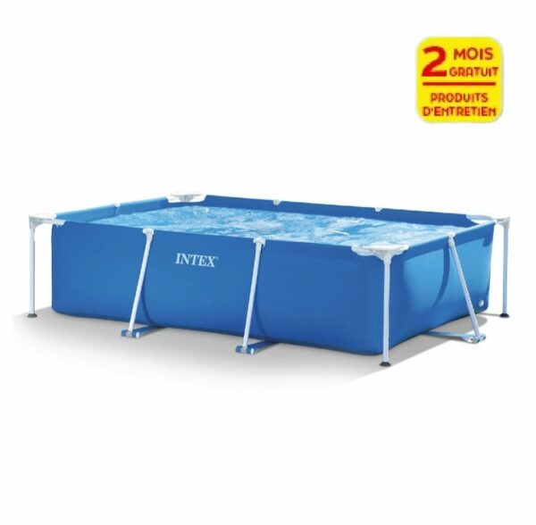 Piscine rectangulaire tubulaire Intex 3,00 x 2,00 x 0,75m 28272NP