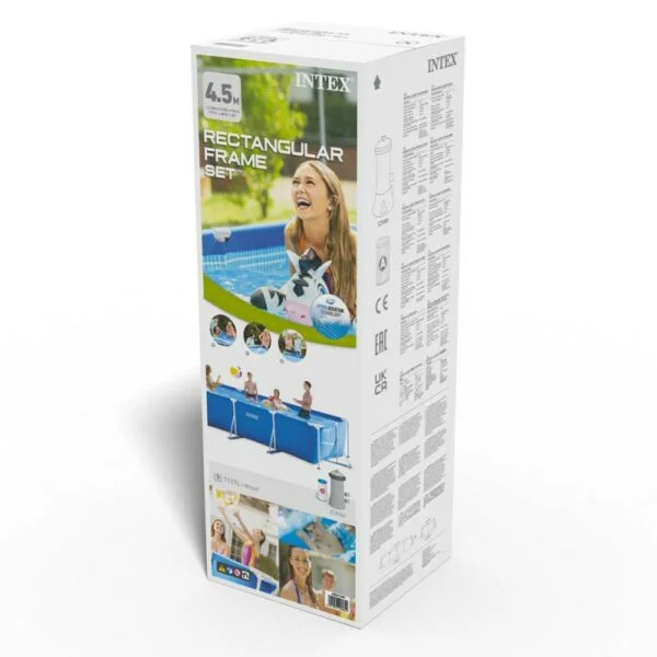 Piscine rectangulaire 4,50 x 2,20 x 0,84 m Intex 28274N