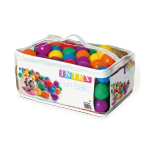 Sac de 100 balles multicolores Ø 6,5 cm Intex 49602NP