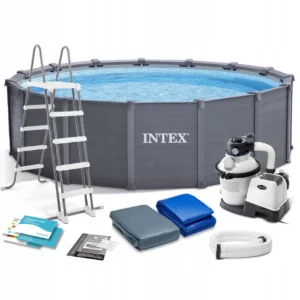 Piscine Graphite 4,78 x 1,24m Intex 26384GS