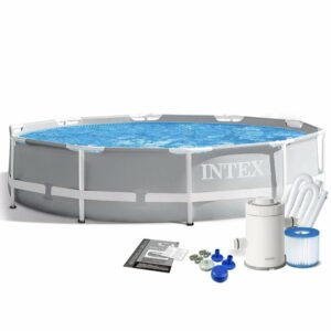 Piscine Prism Frame ronde 3.05 x 0.76m + pompe de filtration Intex 26702NP