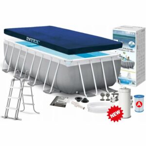 Piscine Prism Frame rectangulaire 4.00x2.00x1.00m Intex-26788NP
