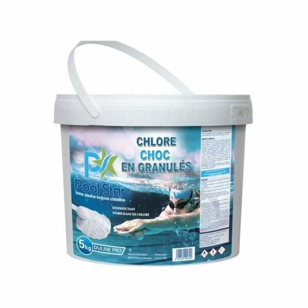 Chlore choc 5kg piscine
