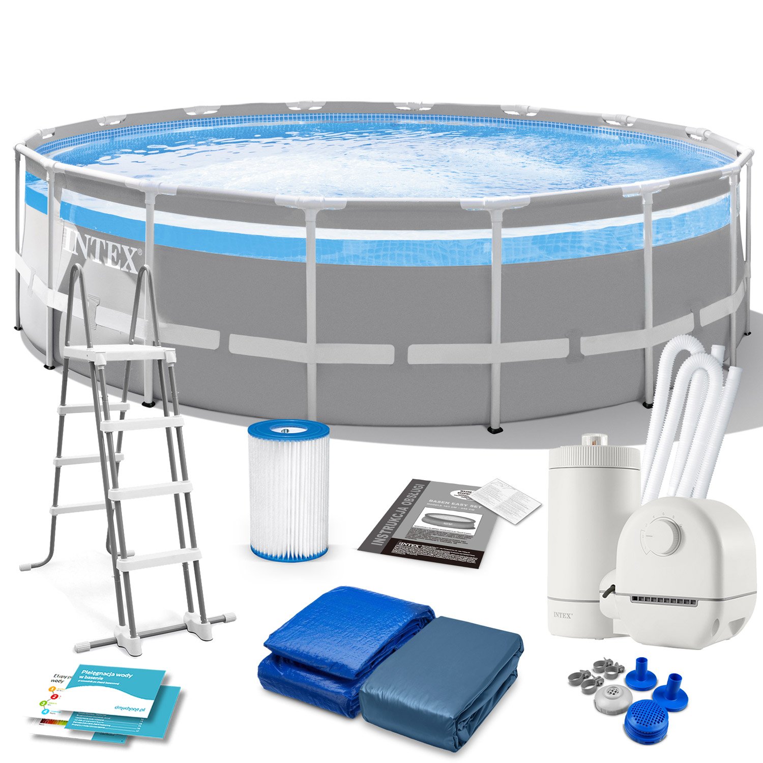 Grande Piscine Intex Clearview 4,88x1,22m 26730NP