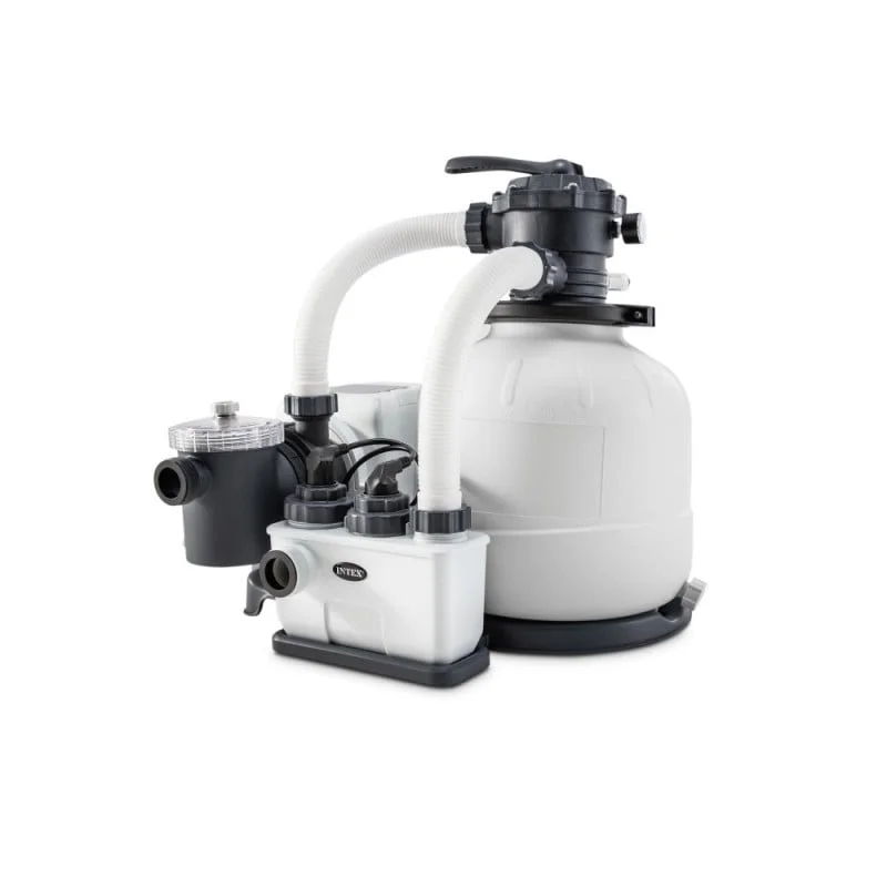 Combiné filtre à sable 6m³/h + stérilisateur au sel QX2100 Intex 26676