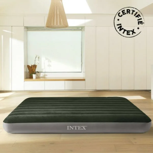 Matelas gonflable Intex Prestige Downy 2 personnes et gonfleur 64779 – Image 2