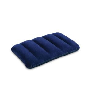 Oreiller gonflable floqué Intex