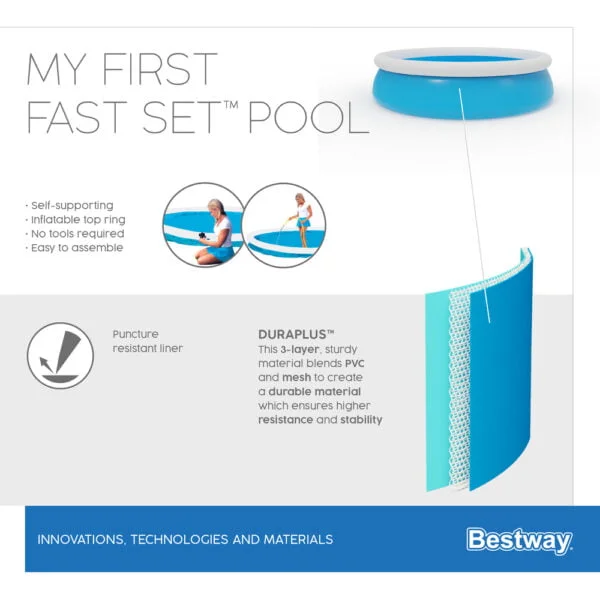 Bestway 57241 Piscine de jardin pour enfants 152 cm x 38 cm – Image 7