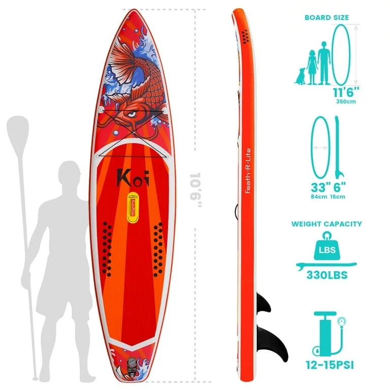 FEATH-R-LITE Planche de Stand Up Paddle Gonflable – Image 4