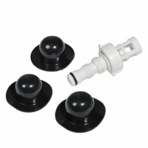Lot de bouchons et adaptateur de vidange pour piscine Intex