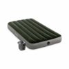 Matelas gonflable Prestige Downy 1 personne avec gonfleur inclus INTEX 64777