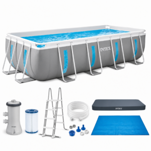 Piscine Clearview 4,00 x 2,00 x 1,22 m INTEX 26770NP