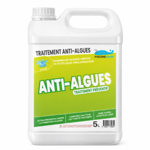 ANTI-ALGUES 5L – TRAITEMENT PRÉVENTIF PISCINESHOP
