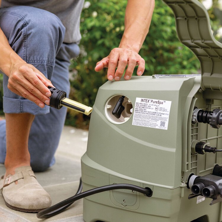 Spa gonflable Olive 4 places INTEX 28426NP – Image 6