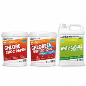 Pack Complet Piscine : Traitement Cristallin