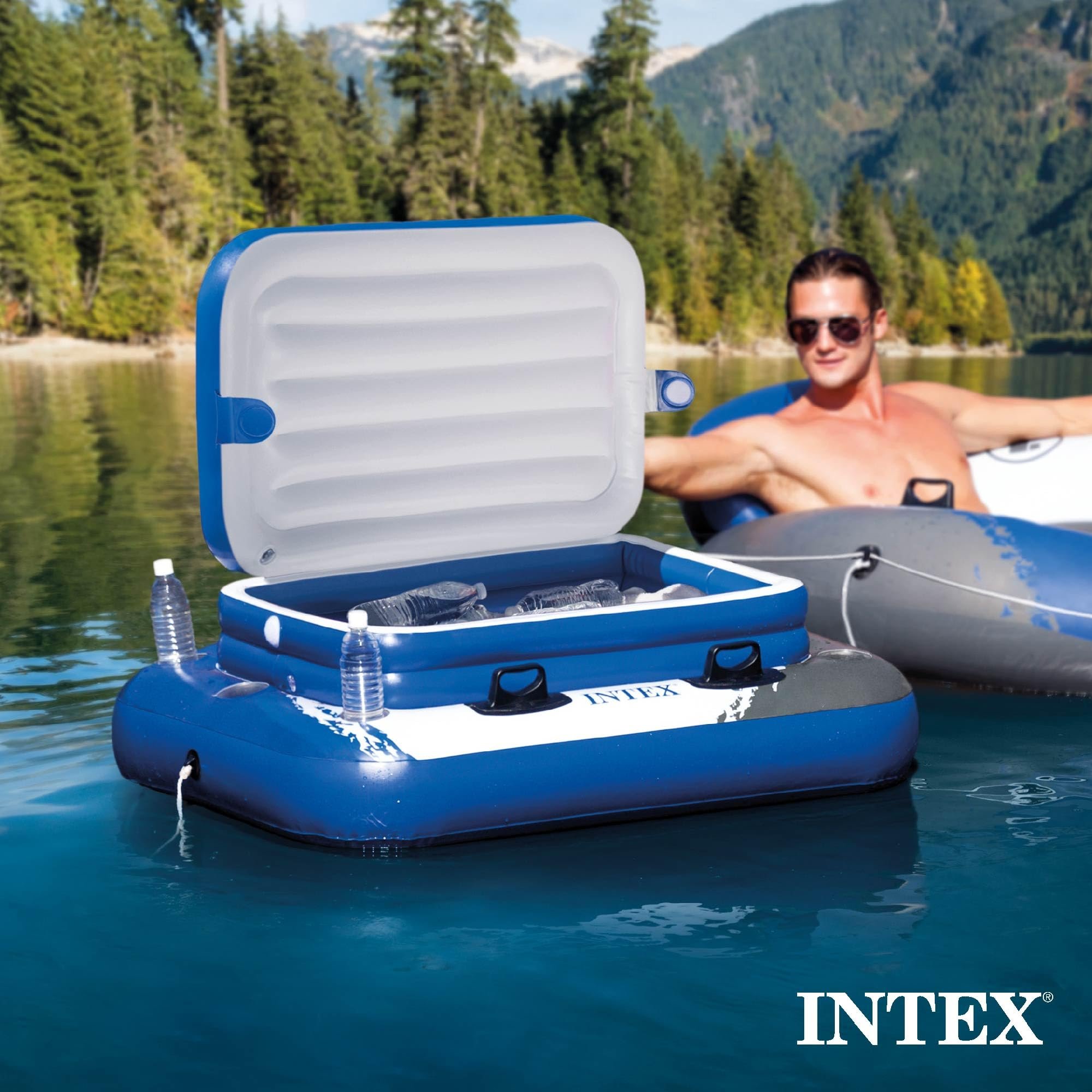 Réfrigérateur flottant Intex 58821 122x97cm « Mega Chill 2 » avec porte-gobelets – Image 4