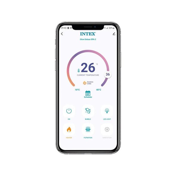 Spa gonflable Carbone 6 places INTEX 28462 – Image 6