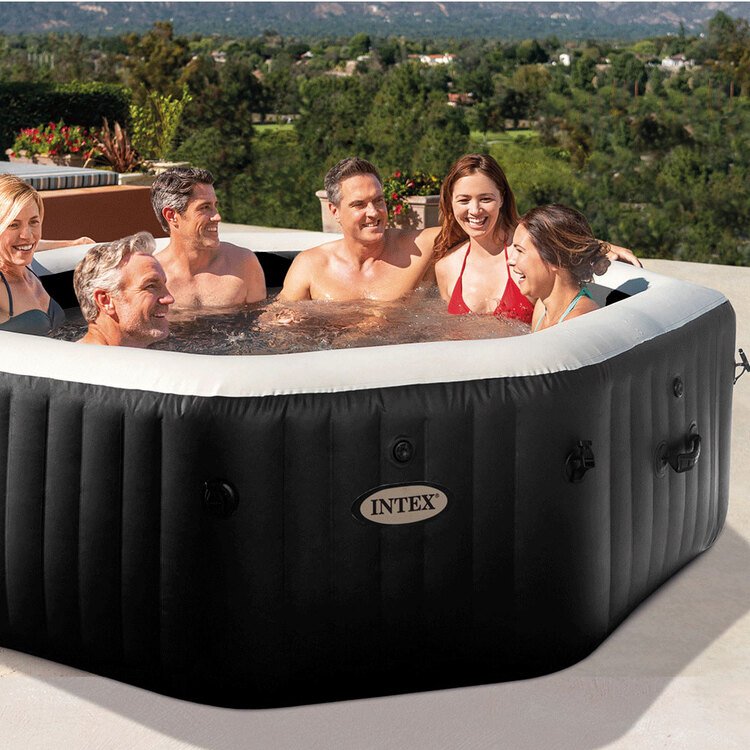 Spa gonflable Carbone 6 places INTEX 28462 – Image 5