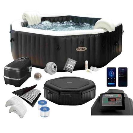 Spa gonflable Carbone 6 places INTEX 28462