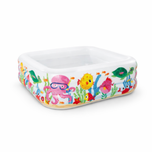 Petite piscine Océan carrée 159 x 159 x 50 Cm Intex 57471NP