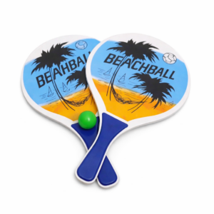 Raquettes de plage BEACH BALL avec balle – Fun garanti 🌴☀️ BLEU