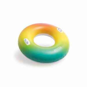 Bouée gonflable Intex Rainbow Ombre Tube 58202