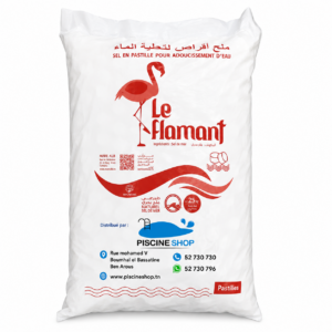 Sel en Pastille pour Adoucissement d’Eau – Le Flamant 25Kg