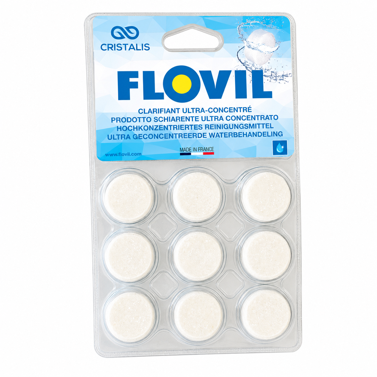 FLOVIL : L'eau de votre piscine toujours claire et cristalline !