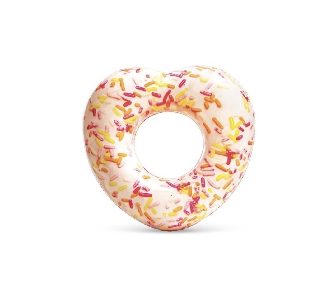 Bouée tube Coeur de donut INTEX 56253