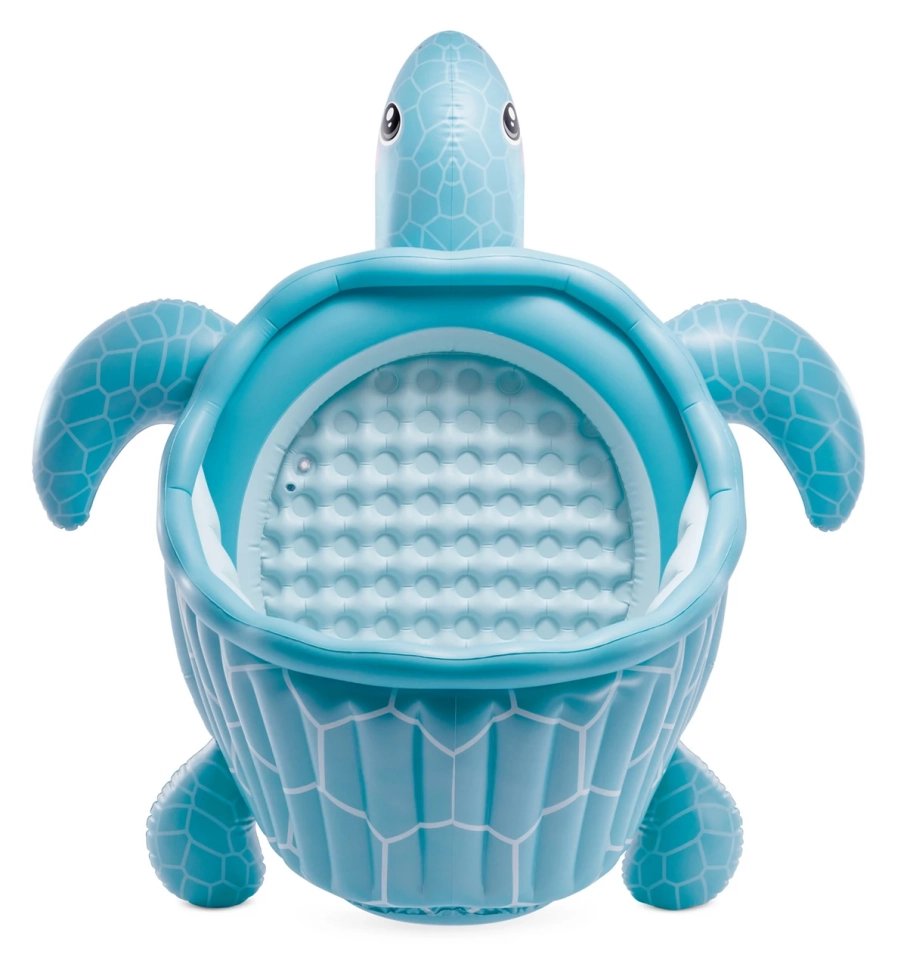 Piscine gonflable pour enfants Intex 48677 Tortue (218 x 206 x 97 cm) avec toit, 100 balles – Image 7