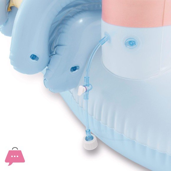 Château aquatique avec licorne et toboggan, arroseur automatique, 196 x 178 x 127 cm, Intex 56148NP – Image 7