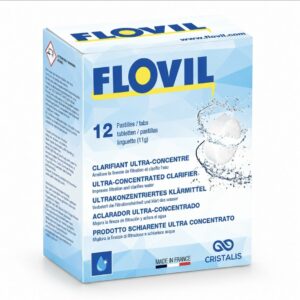 CLARIFIANT DE PISCINE 12 PASTILLES FLOVIL CHOC