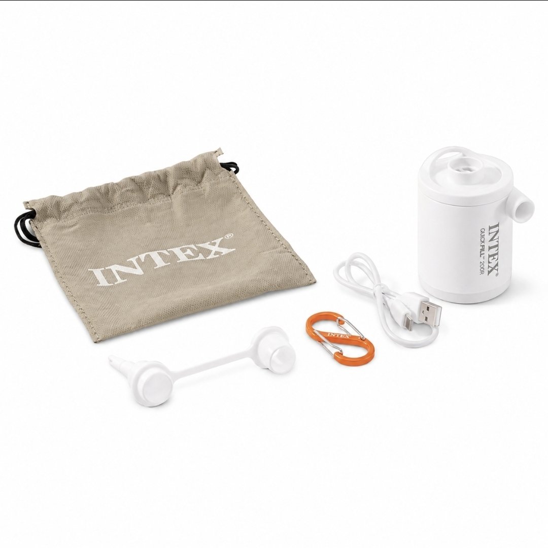 Intex Quickfill 66647 Mini USB Air Pump 200R (Air Flow ≥ 200 L/Min)